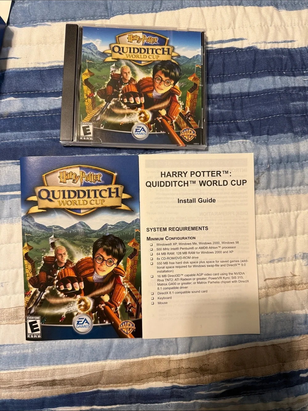 Harry Potter: Quidditch World Cup PC Game - Blue Cover